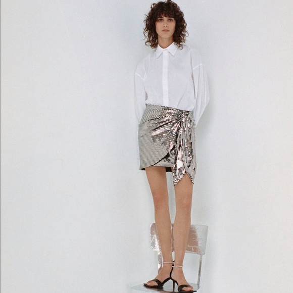 NWT Zara Skirt size:XS - Picture 4 of 10